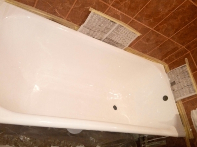 Восстановление эмали ванны в Вольногорске